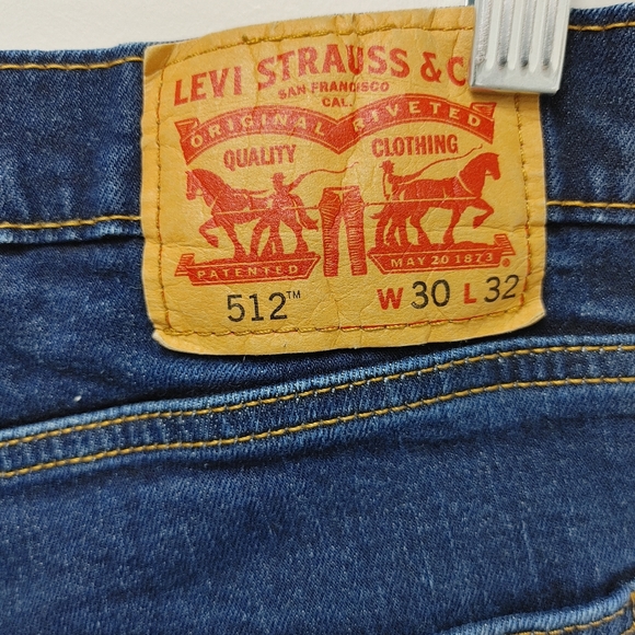 Levi's 512 High Rise Skinny Jeans  Size 30 - Picture 8 of 13